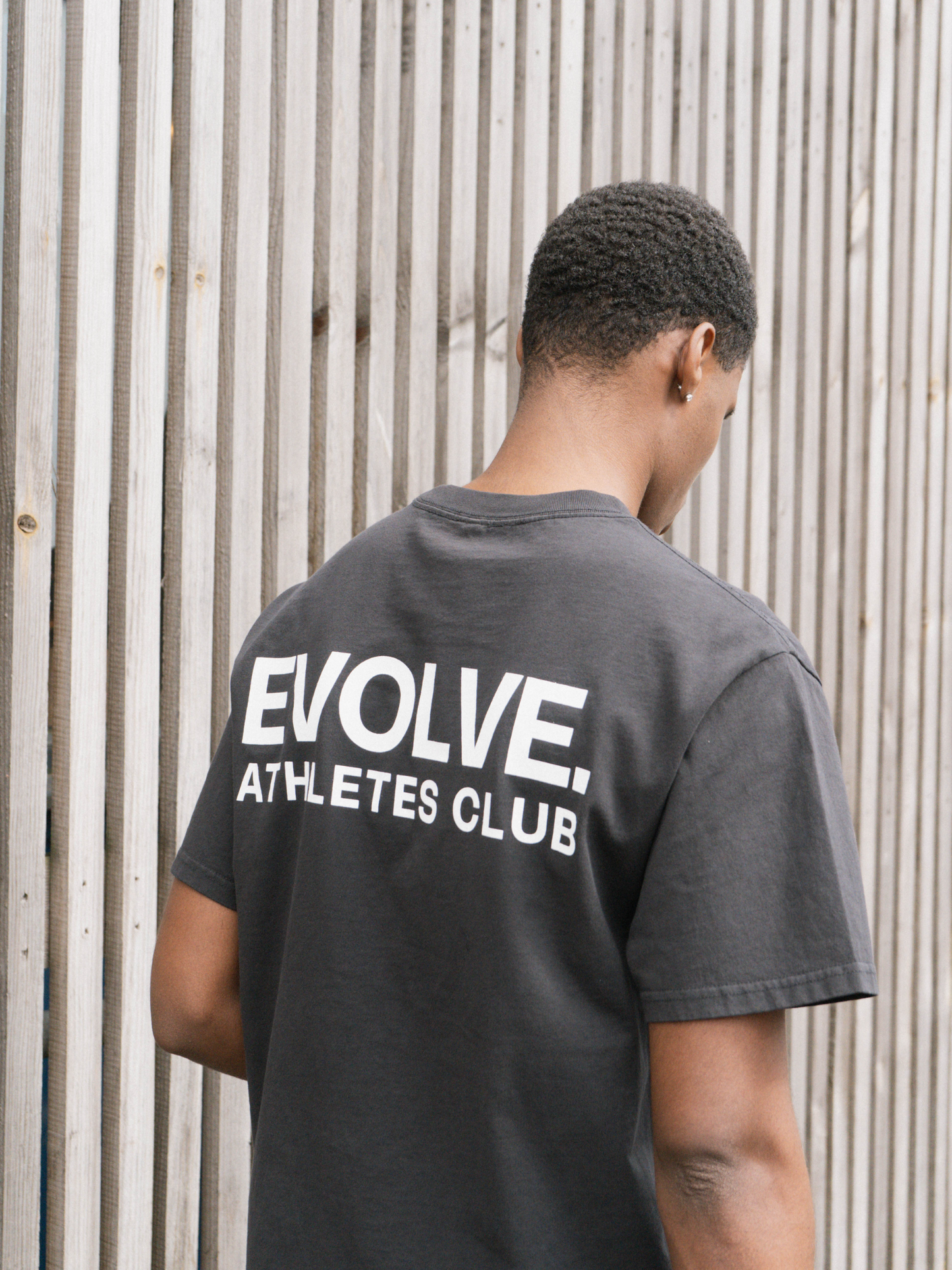 Evolve Bold Collection Faded Black Tee